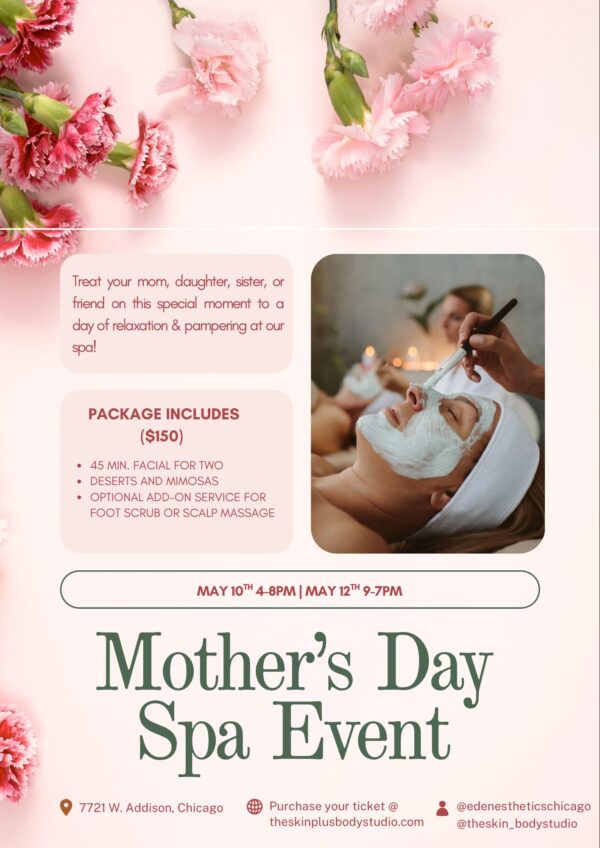 Mother's Day Spa Event 5/12/2025